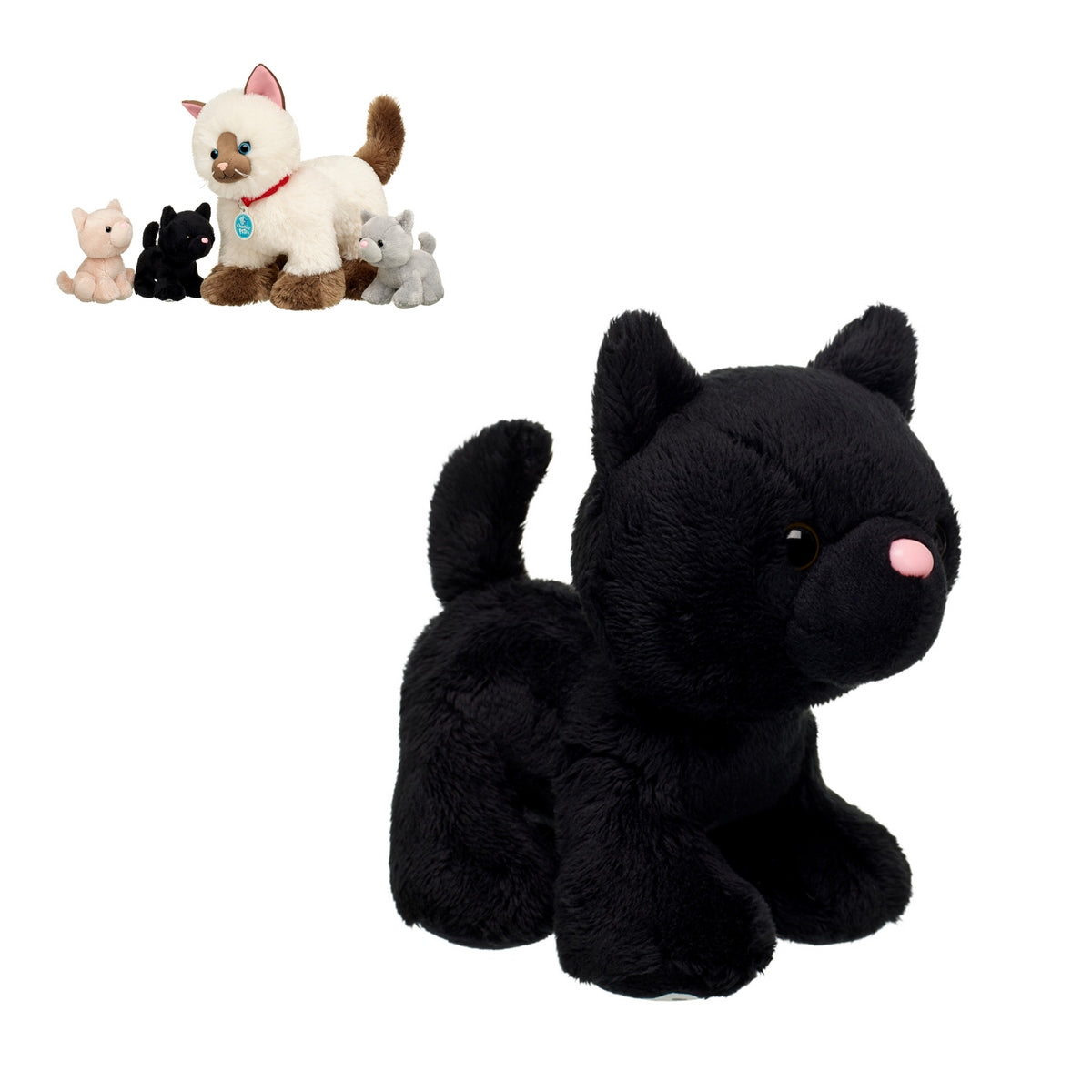 Mini Peluche Gato Negro Build-A-Bear